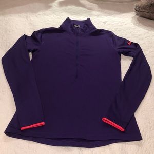 Nike Pro Dri-fit half zip crew neck